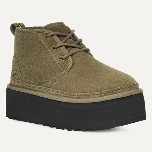 UGG Shoes - BRAND NEW NEVER WORN UGG NEUMEL HERITAGE PLATFORM SIZE 7 OLIVE